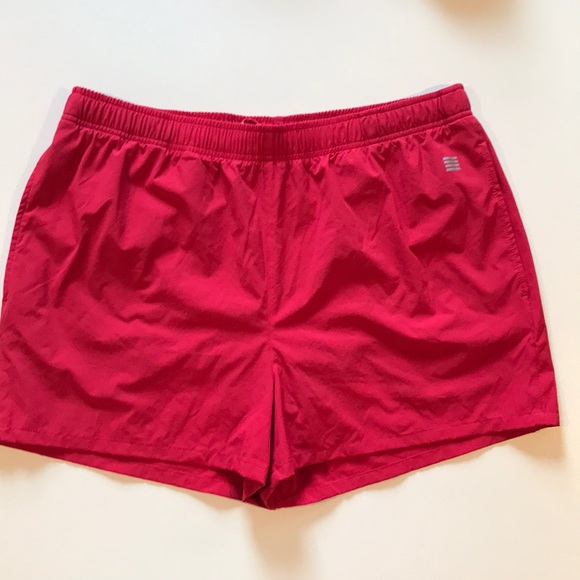 Land’s End Red Swim Trunks L 36-38 Lined - Picture 1 of 7